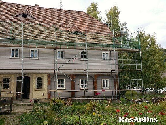 Alte Biberschwanzziegel