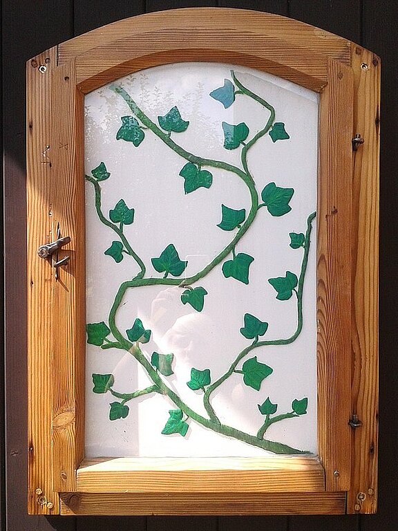 Restaurieretes Altholzfenster