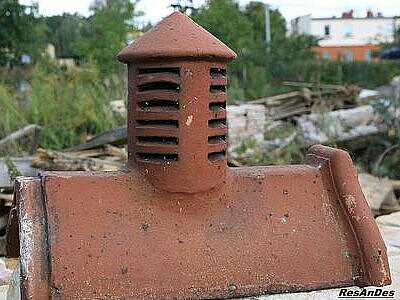 Historische Firstziegel