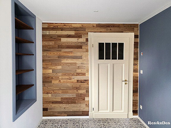 Flur idee mit Echtholz