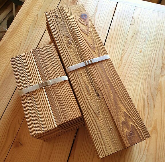 Echtholz Wandverblender 