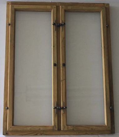 Restauriertes altes Fenster