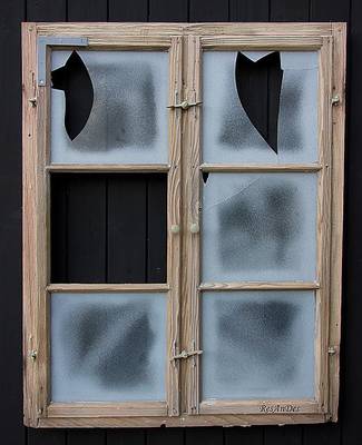 Sandgestrahltes Fenster, Preis auf Anfrage