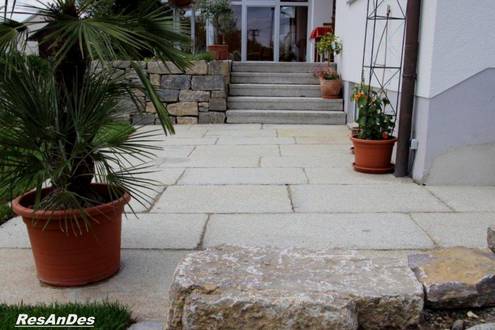 Grossformat-Granitplaten für Gehwege