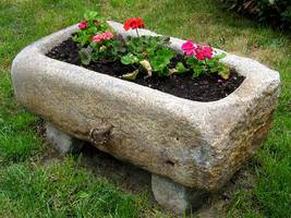 Antiker Granittrog